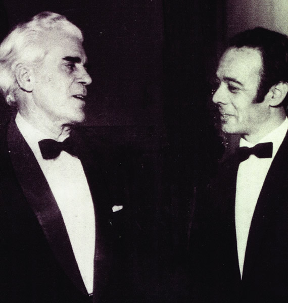 Atilio Junto a Rodriguez Fauré